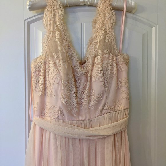 BHLDN Blush "Samantha" dress by Hitherto - Picture 6 of 8